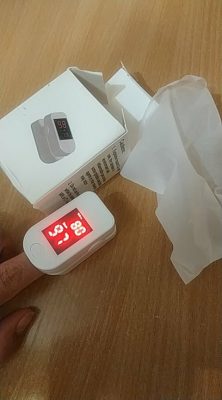 Pulse Oximeter Fingertip - Saturation Oxygen Monitor Fingertip - Heart Rate Monitor Without Battery photo review