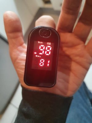 Pulse Oximeter Fingertip - Saturation Oxygen Monitor Fingertip - Heart Rate Monitor Without Battery photo review