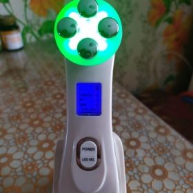 5-In-1 LED Rejuvenation Face Massager Wand - Lifting, Tightening, Facial Deep Cleaning, Wrinkle Massager photo review