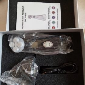 5-In-1 LED Rejuvenation Face Massager Wand - Lifting, Tightening, Facial Deep Cleaning, Wrinkle Massager photo review