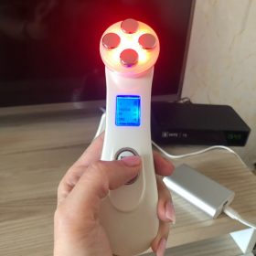 5-In-1 LED Rejuvenation Face Massager Wand - Lifting, Tightening, Facial Deep Cleaning, Wrinkle Massager photo review