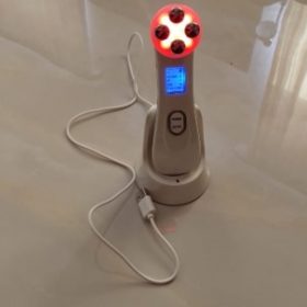 5-In-1 LED Rejuvenation Face Massager Wand - Lifting, Tightening, Facial Deep Cleaning, Wrinkle Massager photo review