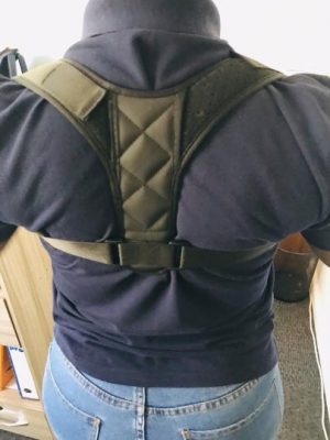 Adjustable Posture Corrective Therapy Back Brace For Men & Women photo review