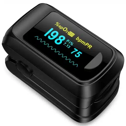 Fingertip Pulse Oximeter - Saturation Oxygen Monitor Fingertip - Accurate, Fast, Portable, and Easy to Use - Image 8