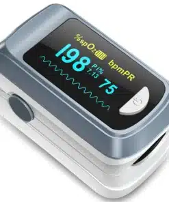 Fingertip Pulse Oximeter - Saturation Oxygen Monitor Fingertip - Accurate, Fast, Portable, and Easy to Use