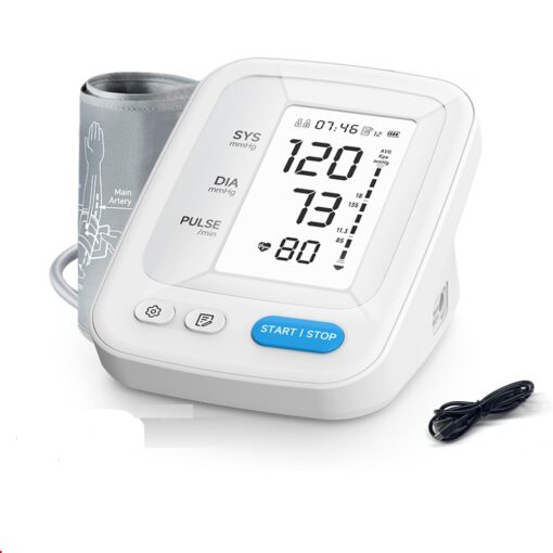 Portable-Digital-Upper-Arm-Blood-Pressure-Monitor-Measurement-Tool-Portable-LCD-Digital-1-Pcs-Tonometer