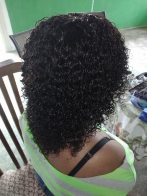 Brazilian Water Wave Curly Human Hair Wig photo review