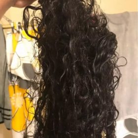 Brazilian Water Wave Curly Human Hair Wig photo review