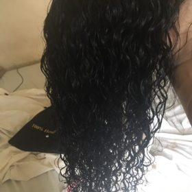 Brazilian Water Wave Curly Human Hair Wig photo review