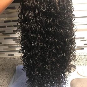 Brazilian Water Wave Curly Human Hair Wig photo review