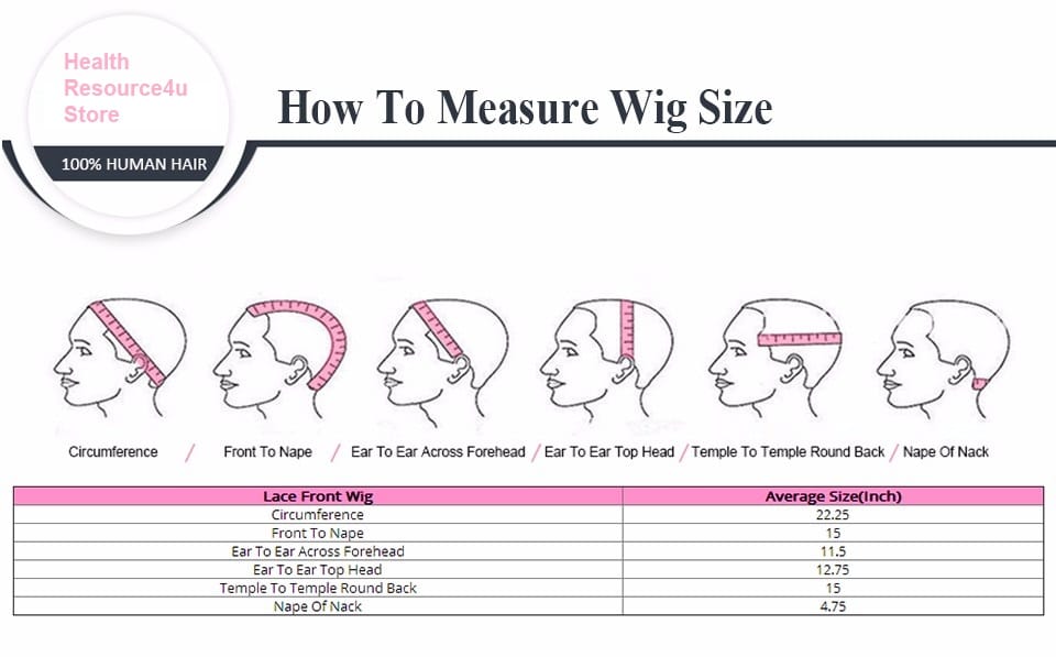 How to Measure Wig Size