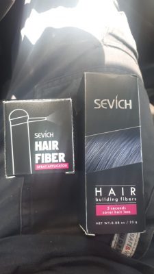 Sevich Unisex Hair Fiber Spray and Applicator for Hair Loss Treatment photo review