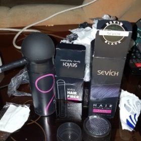 Sevich Unisex Hair Fiber Spray and Applicator for Hair Loss Treatment photo review