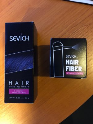 Sevich Unisex Hair Fiber Spray and Applicator for Hair Loss Treatment photo review