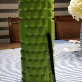 Yoga Foam Roller and Yoga Stretch for Lower Body photo review