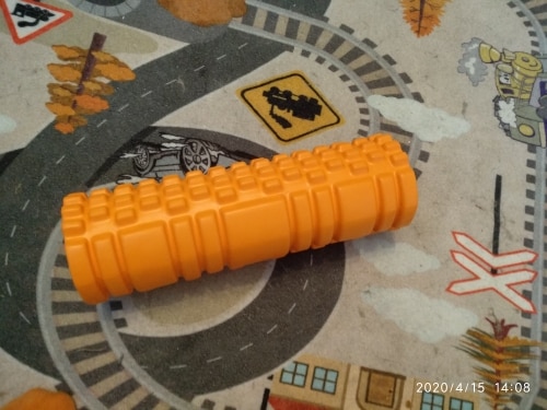 Yoga Foam Roller and Yoga Stretch for Lower Body photo review