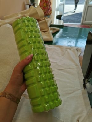 Yoga Foam Roller and Yoga Stretch for Lower Body photo review