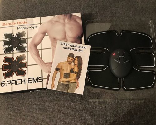 Smart EMS Stimulator Trainer for Buttocks, Hip, Abdominal ABS and Arms photo review