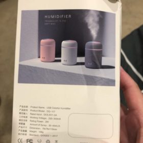 H2O USB Air Humidifier and Fragrance Diffuser photo review