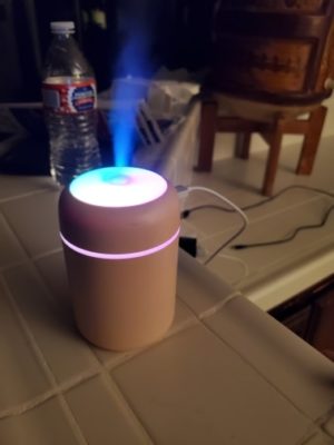 H2O USB Air Humidifier and Fragrance Diffuser photo review