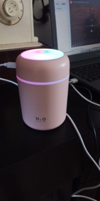 H2O USB Air Humidifier and Fragrance Diffuser photo review