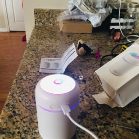 H2O USB Air Humidifier and Fragrance Diffuser photo review