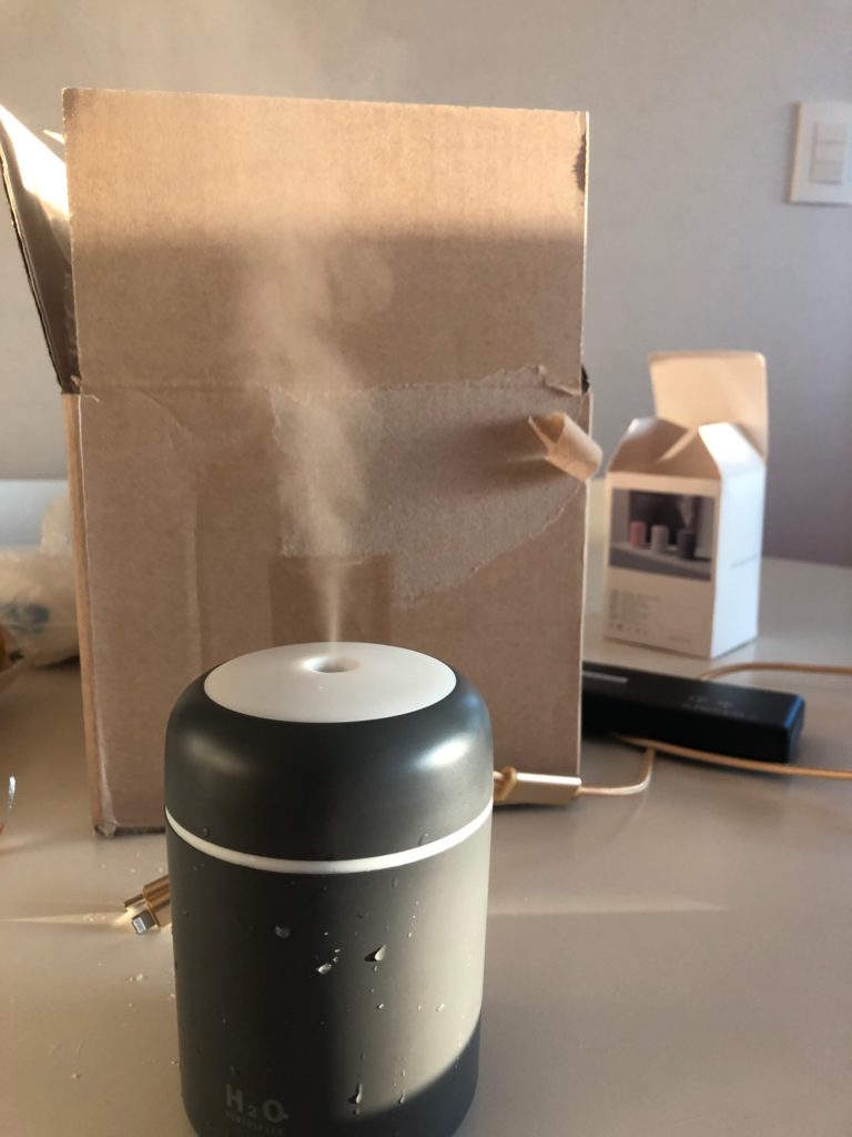 H2O USB Air Humidifier and Fragrance Diffuser photo review