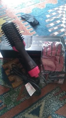 One Step Hair Dryer Hot Air Brush And Volumizer Hot Air Brush photo review