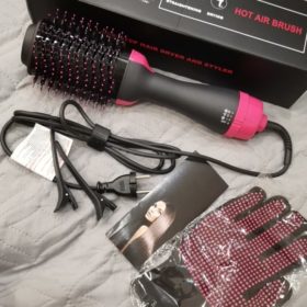 One Step Hair Dryer Hot Air Brush And Volumizer Hot Air Brush photo review