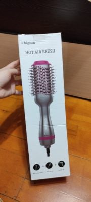 One Step Hair Dryer Hot Air Brush And Volumizer Hot Air Brush photo review