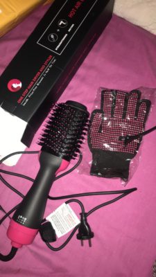 One Step Hair Dryer Hot Air Brush And Volumizer Hot Air Brush photo review