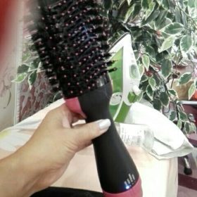 One Step Hair Dryer Hot Air Brush And Volumizer Hot Air Brush photo review