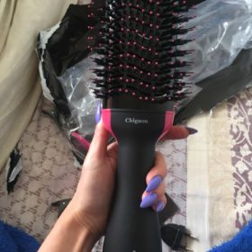 One Step Hair Dryer Hot Air Brush And Volumizer Hot Air Brush photo review