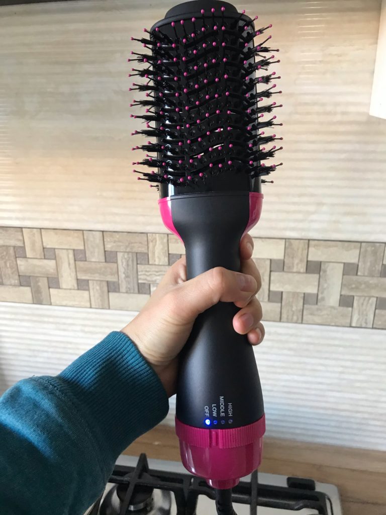 One Step Hair Dryer Hot Air Brush And Volumizer Hot Air Brush photo review