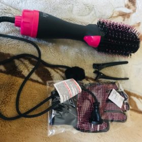 One Step Hair Dryer Hot Air Brush And Volumizer Hot Air Brush photo review