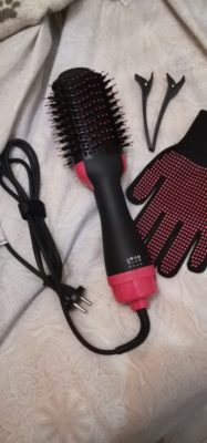 One Step Hair Dryer Hot Air Brush And Volumizer Hot Air Brush photo review