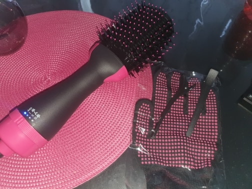 One Step Hair Dryer Hot Air Brush And Volumizer Hot Air Brush photo review