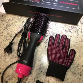 One Step Hair Dryer Hot Air Brush And Volumizer Hot Air Brush photo review