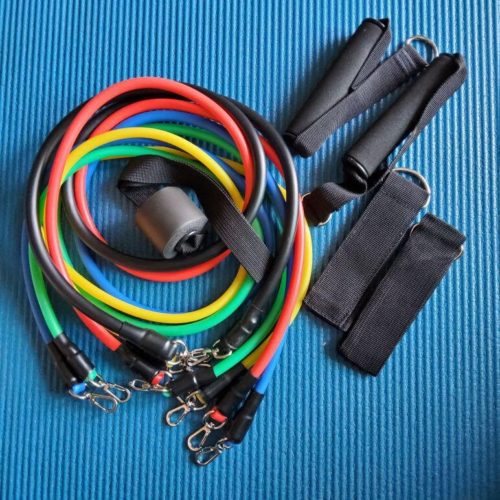 Resistance Bands Set 11 Piece Full Body Set For Home Workout photo review