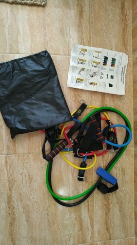 Resistance Bands Set 11 Piece Full Body Set For Home Workout photo review