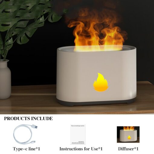 Flame Aroma Diffuser Air Humidifier - Image 8