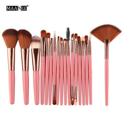 MAANGE 18 Pcs Premium Synthetic Makeup Brush - Image 15