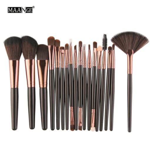 MAANGE 18 Pcs Premium Synthetic Makeup Brush - Image 13