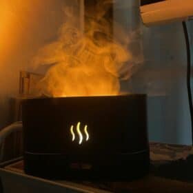 Flame Aroma Diffuser Air Humidifier photo review