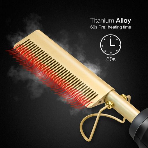 Hair Straightener Heat Comb - Image 3