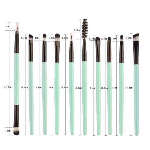 MAANGE 18 Pcs Premium Synthetic Makeup Brush - Image 4