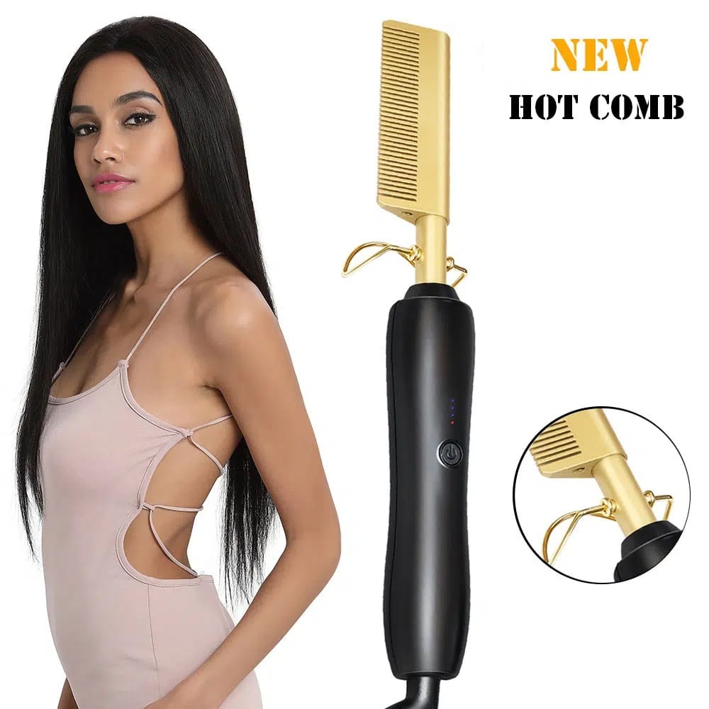 Hair Straightener Heat Comb