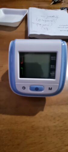 Digital Blood Pressure Monitor Wrist Cuff - Fully Automatic Wrist Pressure Monitor for Home photo review