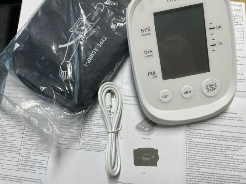 Digital Blood Pressure Monitor Upper Arm Cuff Automatic Home BP Sphygmomanometers photo review