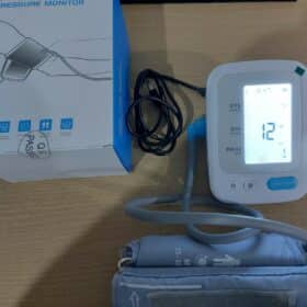 Digital Blood Pressure Monitor Upper Arm Cuff Automatic Home BP Sphygmomanometers photo review